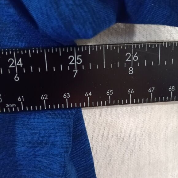 Pro Tour 1/4 Zip Performance Henley Golf Shirt Blue Long Sleeve Size XL - Picture 4 of 5